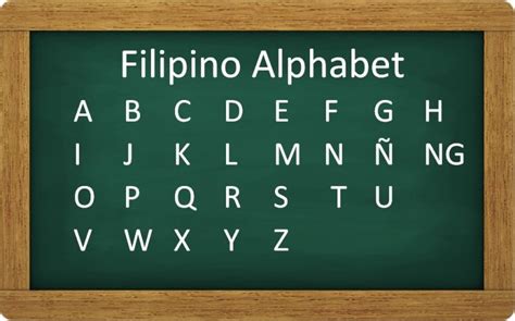 first filipino alphabet